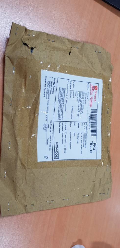 Magnet Neodymium Kotak 20x10x2mm Kuat Ndfeb N35 Eceran