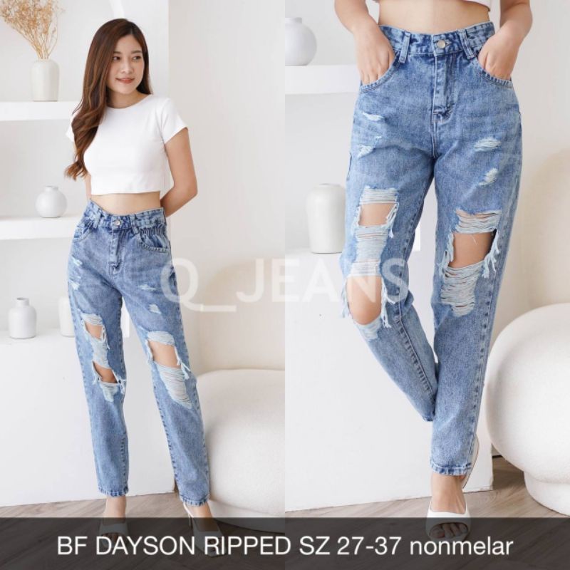 CELANA JEANS WANITA BF DAYSON PREMIUM