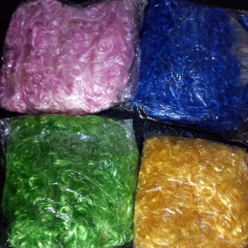 WIG BADUT PELANGI RAMBUT PALSU COSPLAY LUCU PESTA DEWASA SINTETIK PLASTIK FESTIVAL CARNAVAL