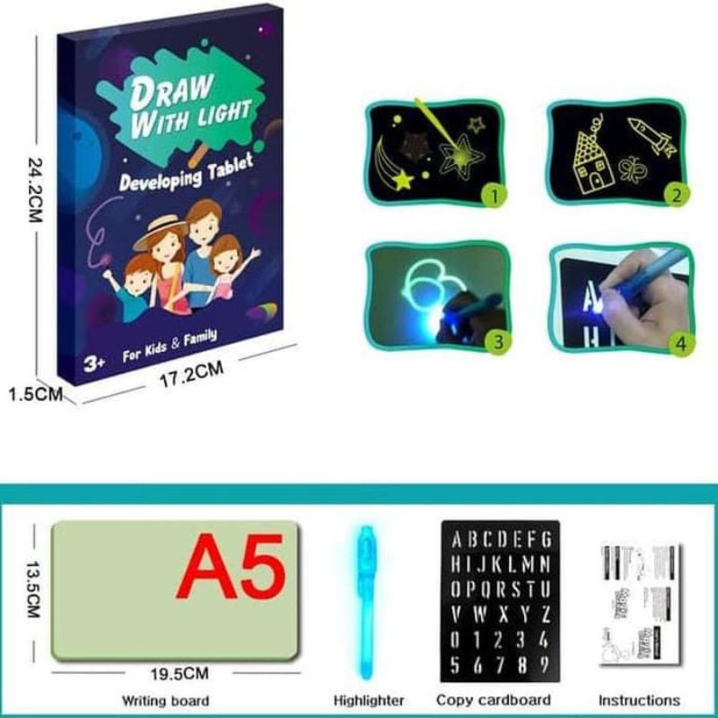 

Buku Tulis Anak Bercahaya/ Draw With Light