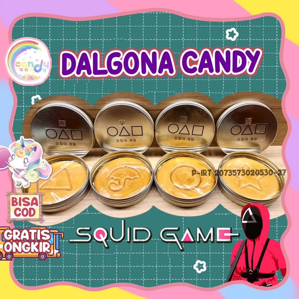 Dalgona Candy / permen dalgona by kadokado.idn