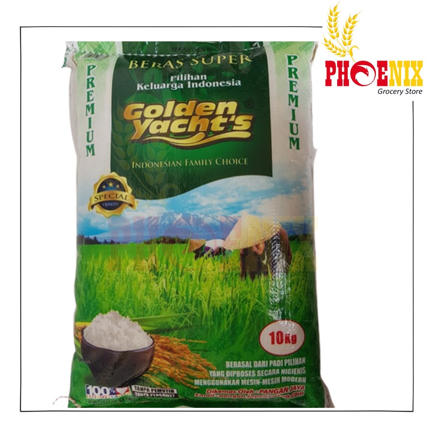 

Beras premium golden yacht's 10 KG