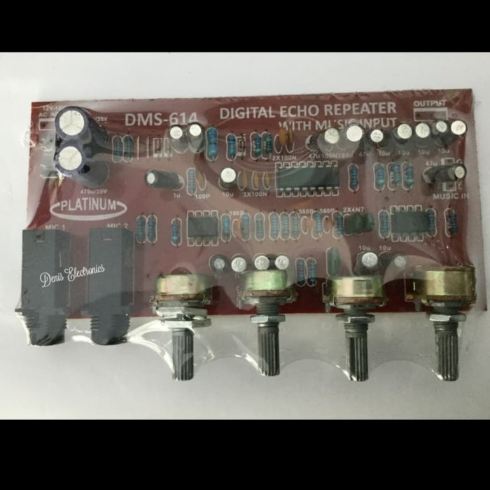 Kit Tone Control Digital Echo DMS 614 plus music input / DMS614