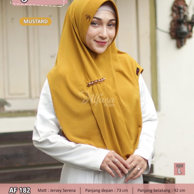 Bergo Olivia by Alfasa Hijab AF 182