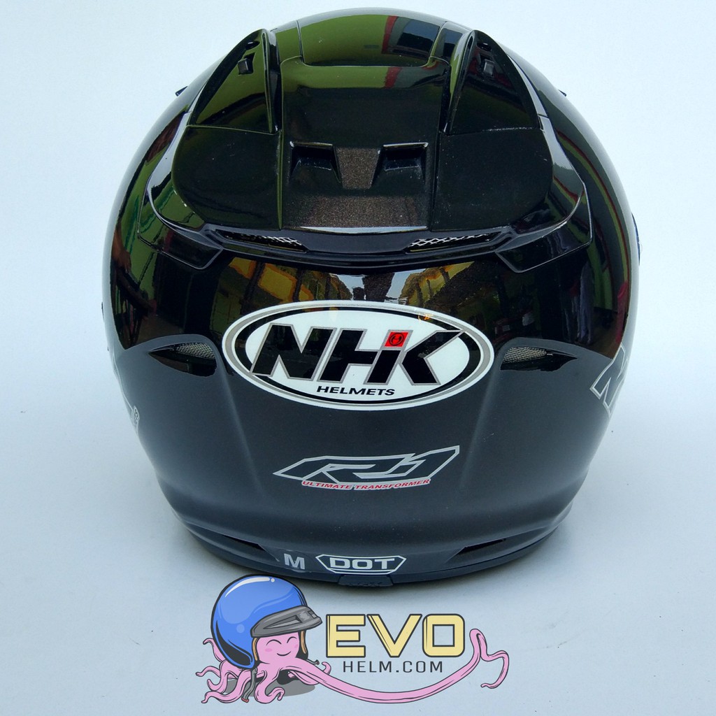 NHK R1 MAX KANJI LENGKAP - HELM HALF FACE NHK ORI