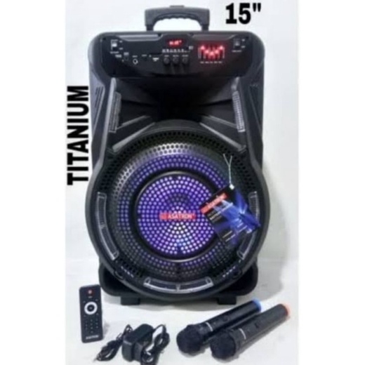 SPEAKER ASATRON TINTANIUM  SPEAKER ASATRON 15 INCHI SPEAKER BLOUTUT SPEAKER KARAOKE