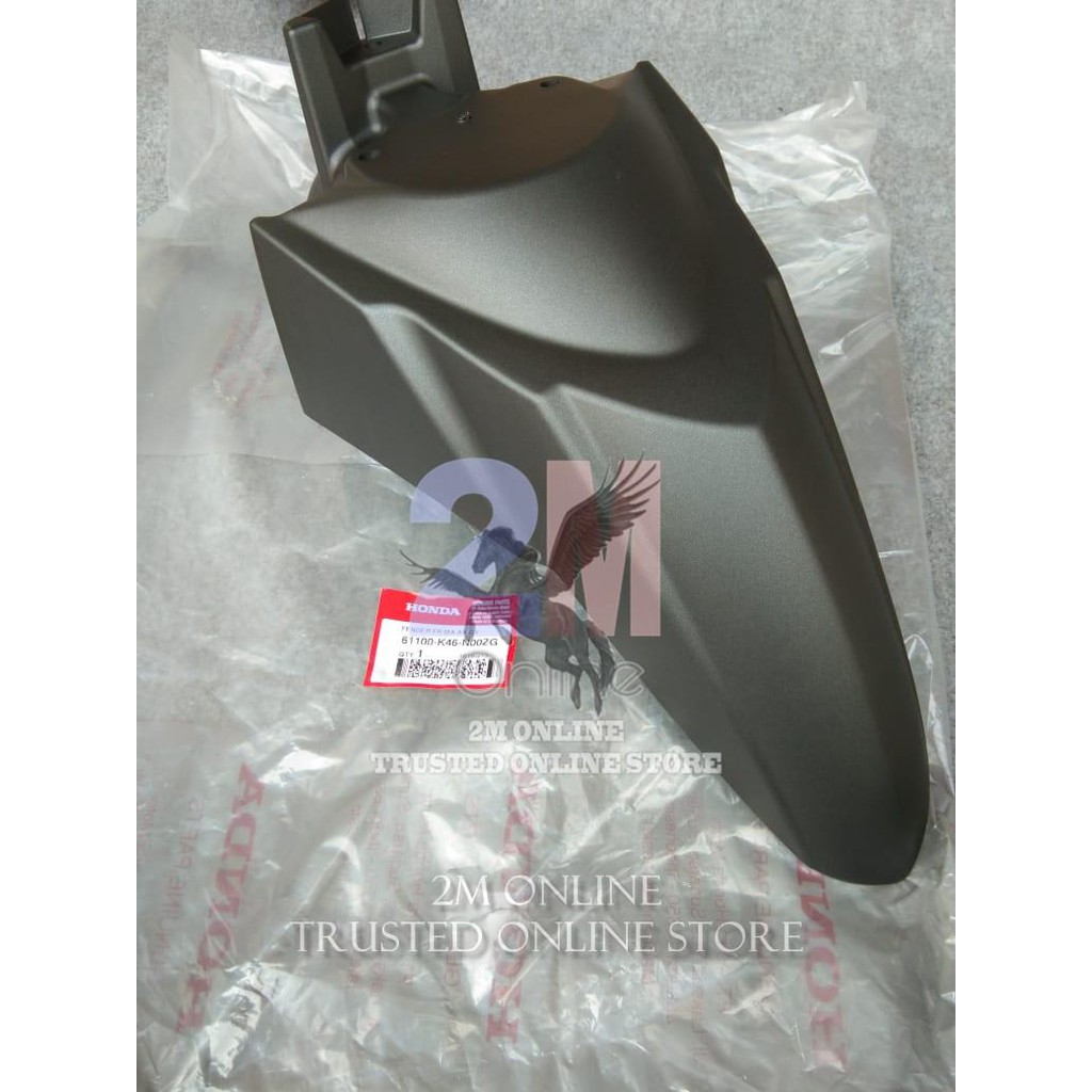 2m SPAKBOR DEPAN VARIO 110 FI GREY DOFF ORI AHM 61100-K46-N00ZG