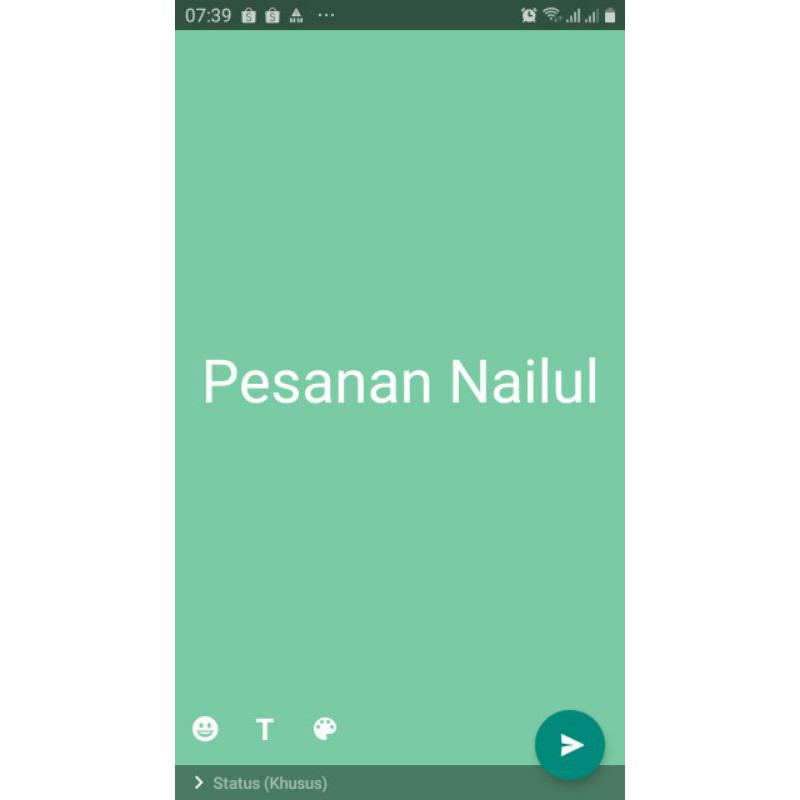 

pesanan nailul