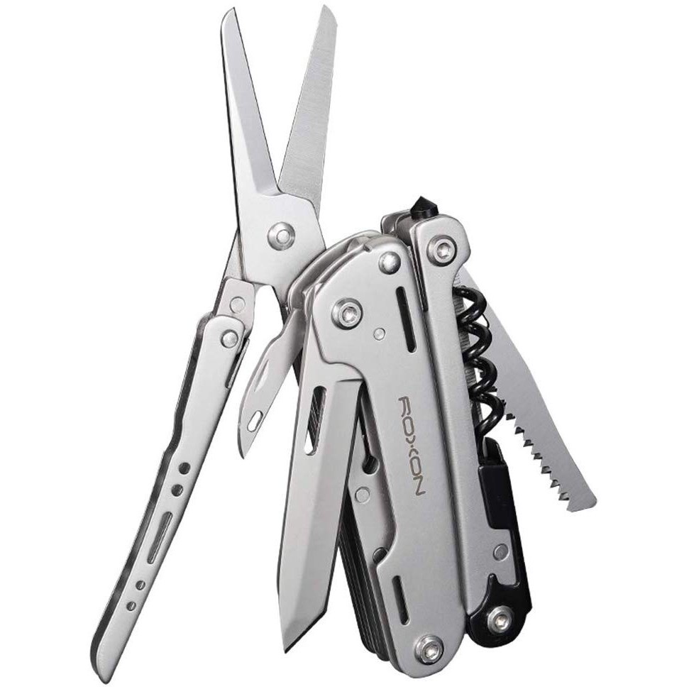 ROXON STORM S801S - 16 in 1 Multitool Outdoor Camping Folding Tools - Pisau Lipat Multifungsi