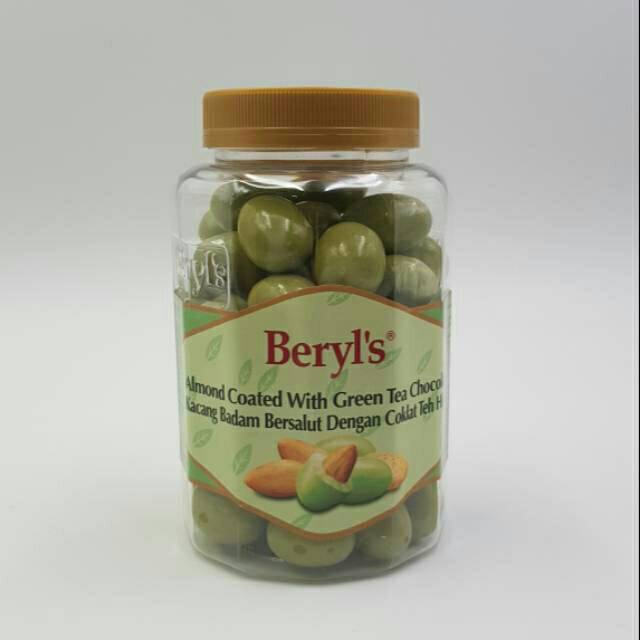 

Coklat Beryls Almond with green tea 410 grm