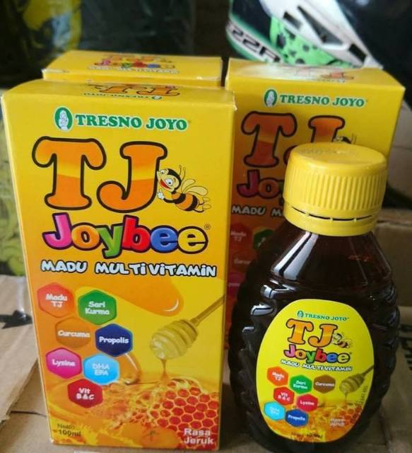 Madu tj joybee multivitamin 100ml penambah nafsu makan anak #original