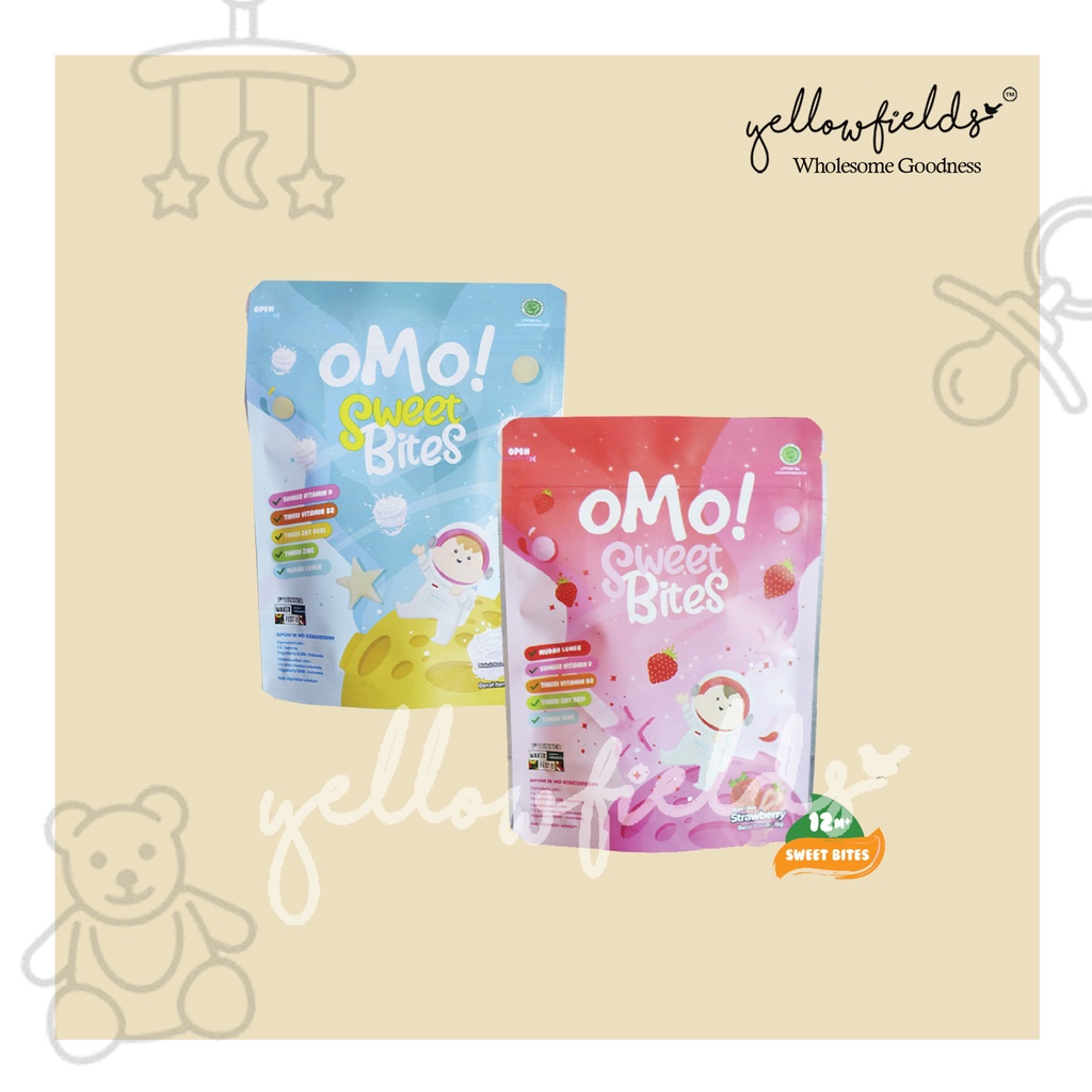 OMO Sweet Bites snack bayi healthy snack non MSG natural