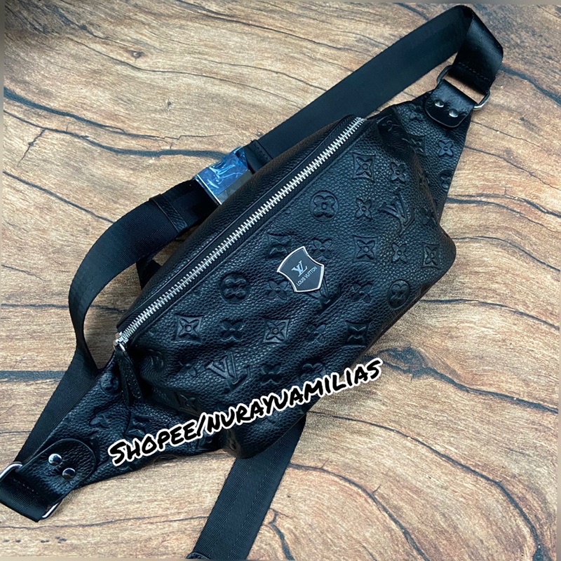 Waistbag Louis Vuitton Tas selempang LV import kulit asli premium waist bag Lv