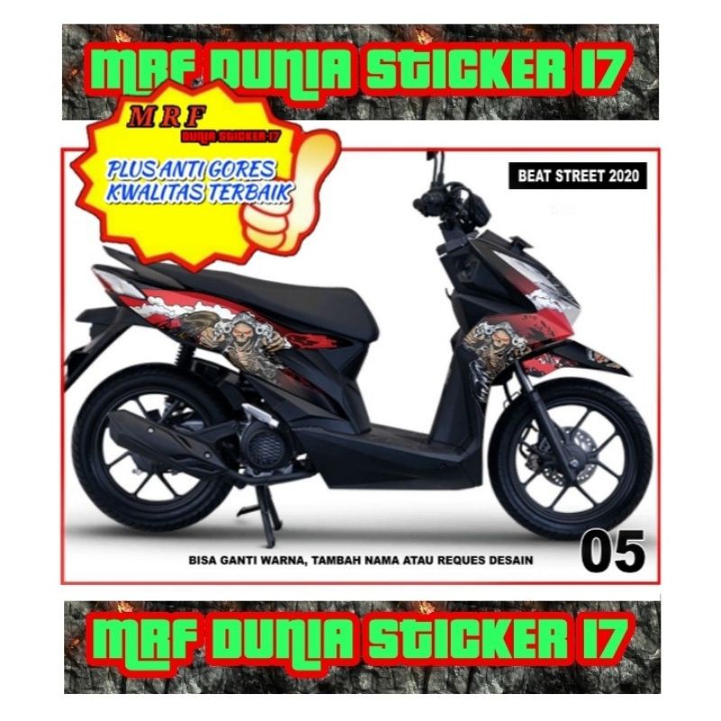 Sticker decal Beat street 2020 Full Body decal Beat street 2020 body Sticker Beat street 05