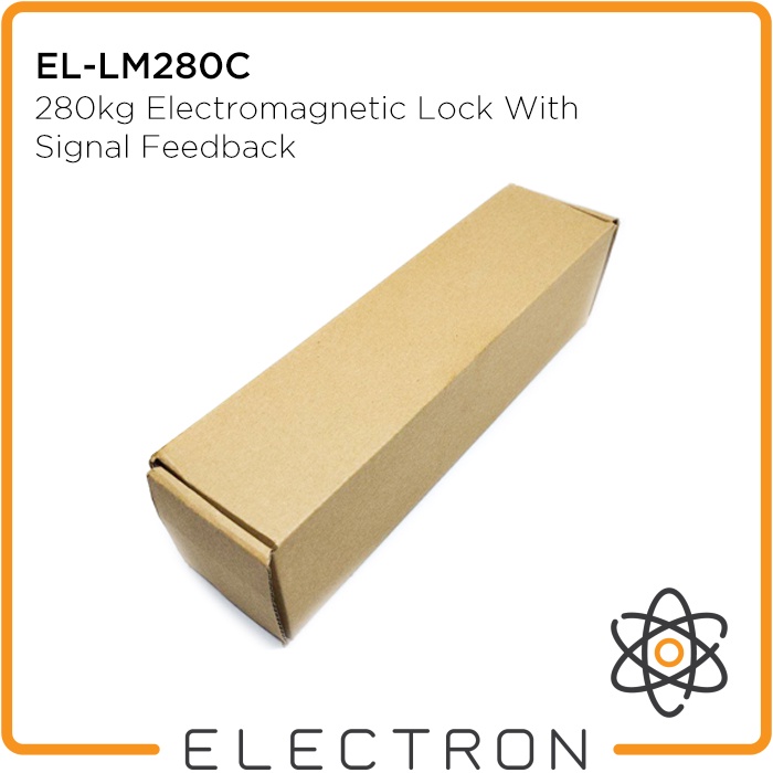 EL-LM280C 280kg Electric Magnetic Lock Door Feedback Access Control EM