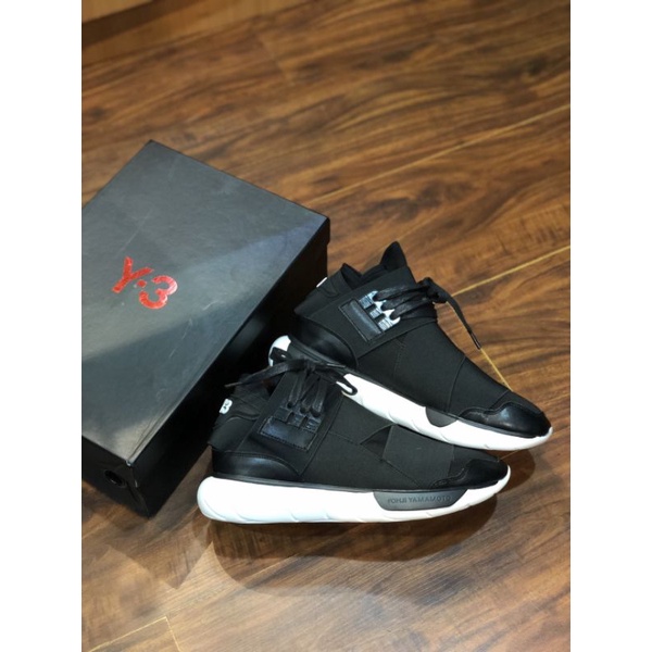 ADIDAS Y3 QASA HIGH YOHJI YAMAMOTO BLACK & WHITE (BNIB)