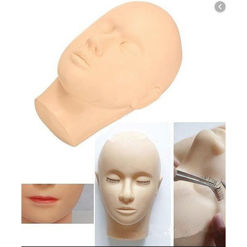 KEPALA MANEKIN / Head Mannequin / Manequin / Patung Kepala Manekin Kursus / Mannequin Head Training / kepala manekin eyelash