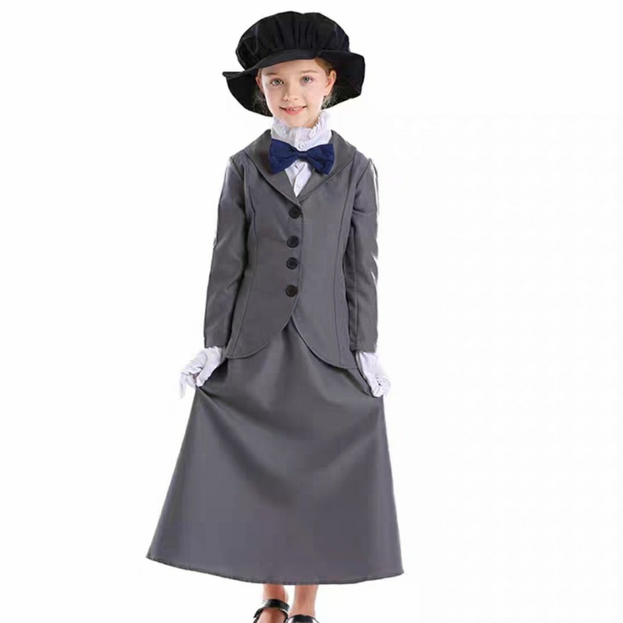 Marry Poppins Girl Costume Halloween Costume kostum anak Marry poppins