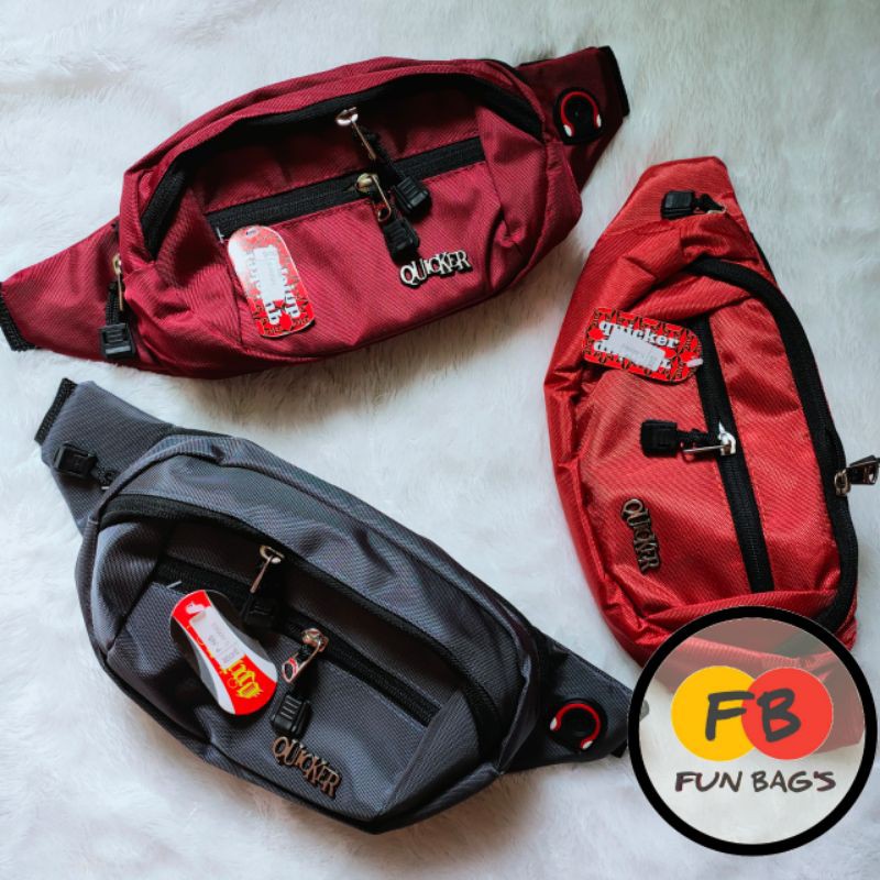 WAISTBAG QUICKER POLOS MURAH BERKUALITAS