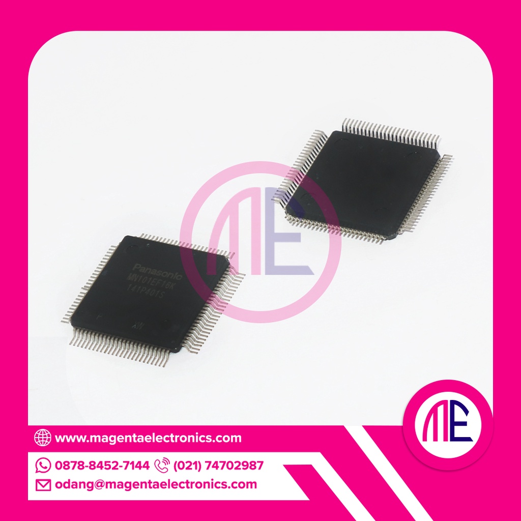 IC MN101EF16K -  QFP100
