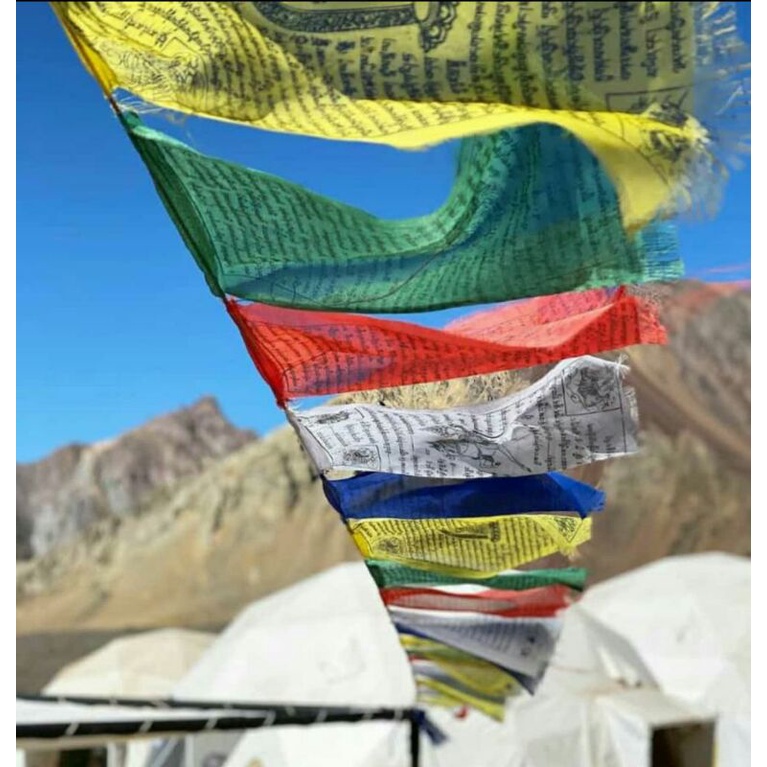 Prayer Flag / Bendera Doa Nepal Size Sedang