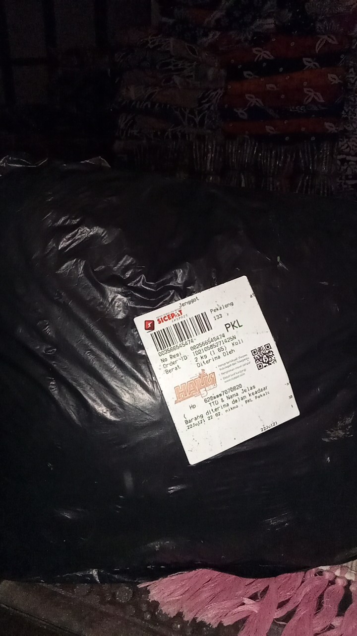 Tey-17 Batik Wanita Asj Sa Hrb026 Kenongo Kemeja Tosca Pendek