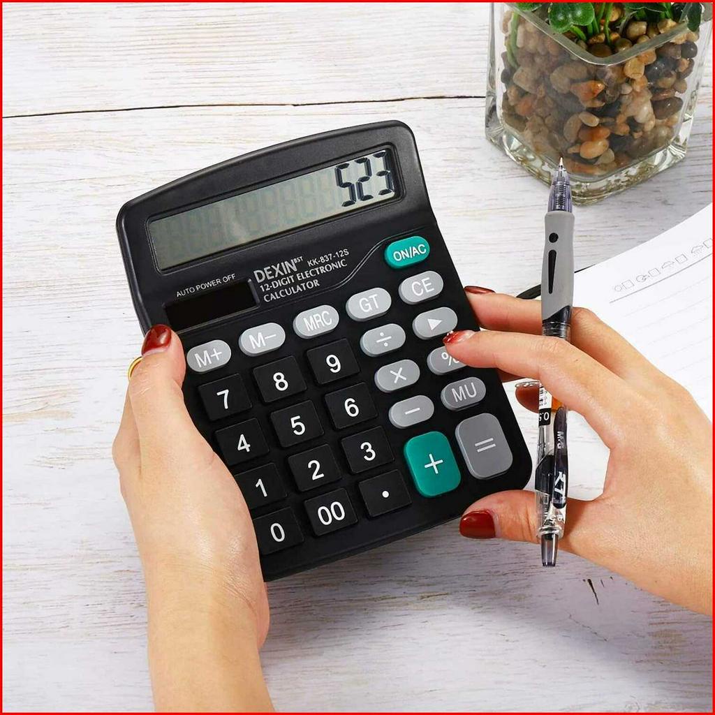

Kalkulator Elektronik Solar Calculator 12 Digit - KK-837-12S