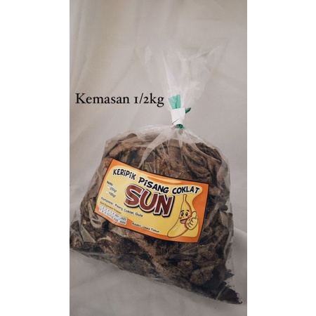 Pisang Cokelat dari Lampung / Kripik Pisang Cokelat /Pisang coklat
