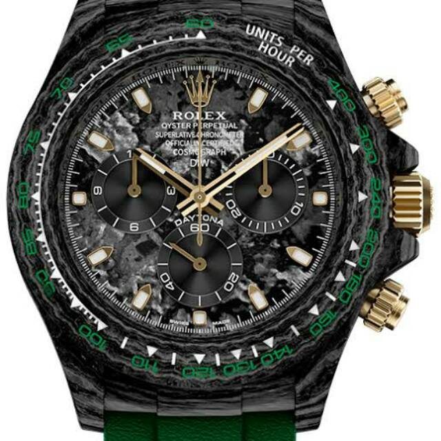 Rolex Hulk daytona carbon glow in the dark limited
