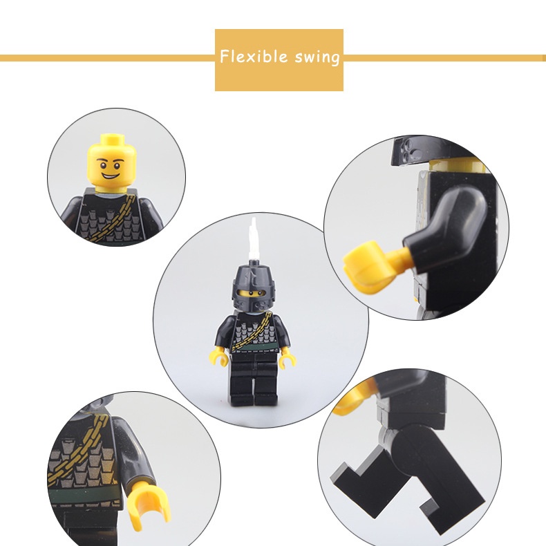 Ax9808 Mainan Action Figure Shadow Knights Minifigures Untuk Hadiah Anak