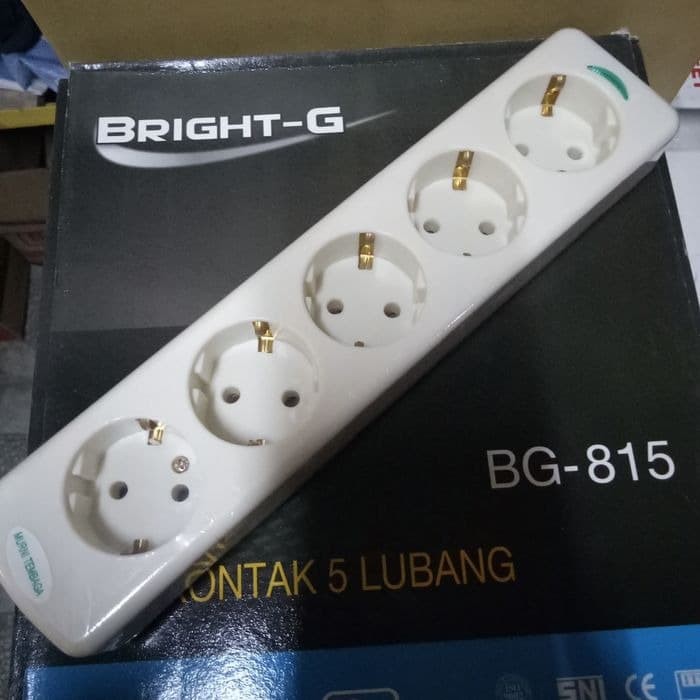 Stop Kontak Bright-G Stop Arde 1/2/3/4/5/ Lubang | Bright-G 811/812/813/814/815