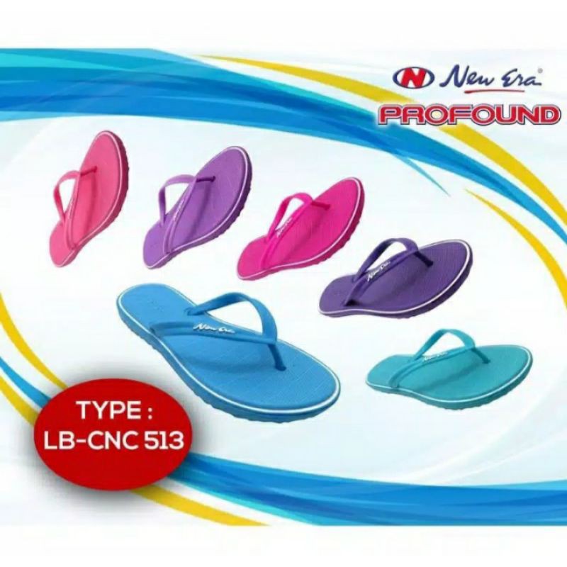 Sandal japit Wanita New Era LB CN513 Cewek laris Termurah