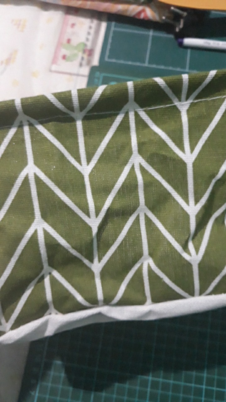 Keranjang Lipat Mini Kanvas