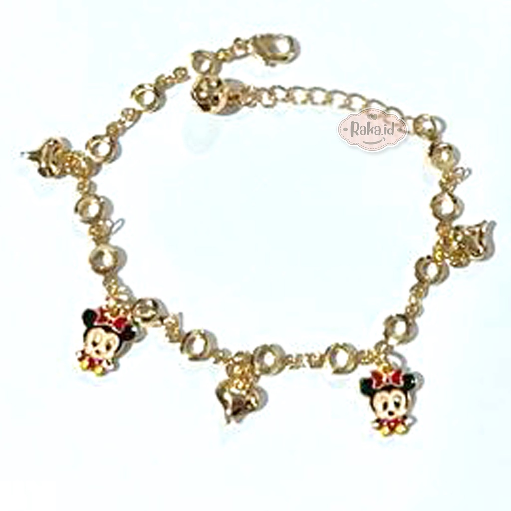 Gelang Tangan Anak Minnie Baby Pita Perhiasan Anak 1018