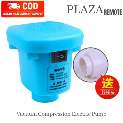 pompa Vacum kompresi udara baju untuk menghemat ruang Electric Pump for Storage Bag