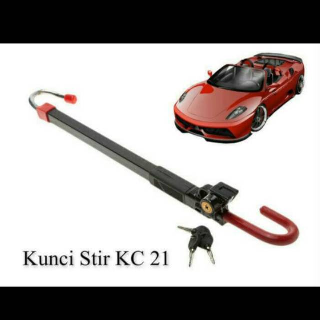 Kunci stir mobil dan pedal/ kunci stir kc-21