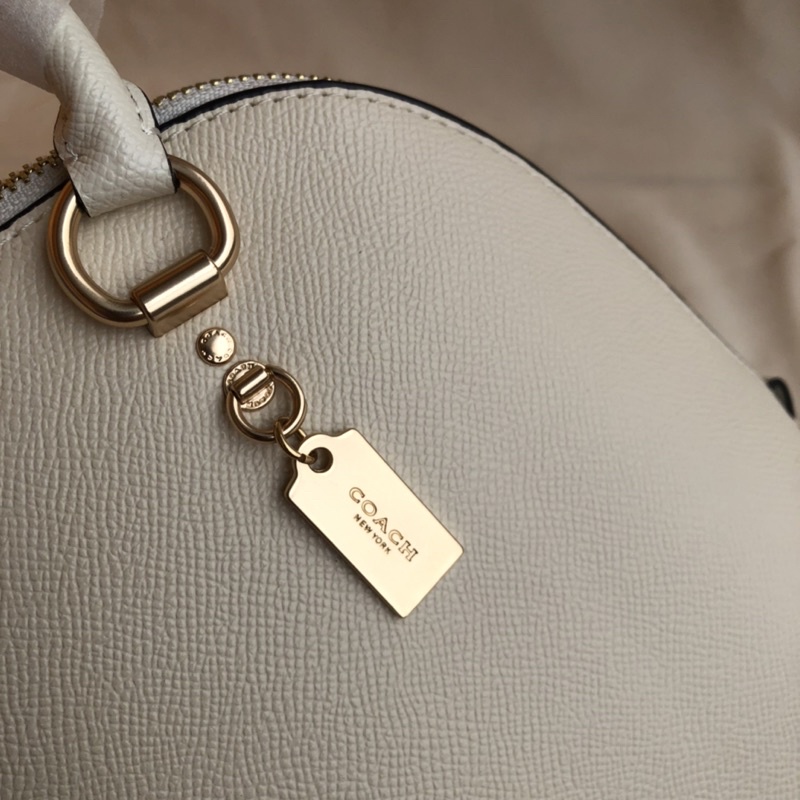 COACH KATY SATCHEL IN SIGNATURE CANVAS (F2553)