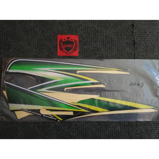 striping rx king 2003 2004 hitam hijau
