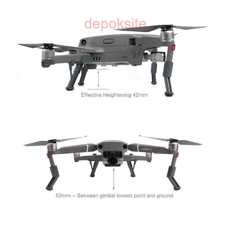 Sunnylife Mavic 2 Extended Landing Gear DJI Mavic 2 Pro Mavic 2 Zoom