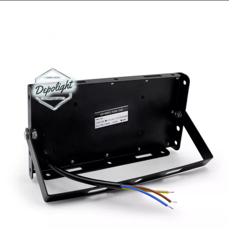 Lampu Sorot Outdoor 50 Watt LED Flood Light 220V RGB / Lampu Jalan Tembak