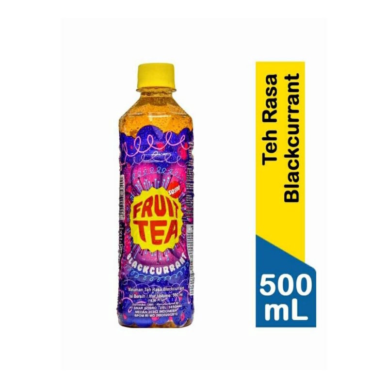 Sosro Fruit Tea Blackcurrant 50OMI