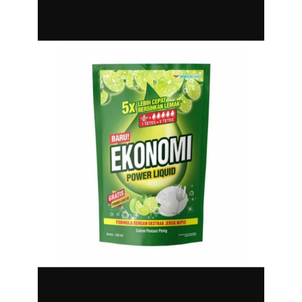 Sabun EKONOMI cair pencuci piring