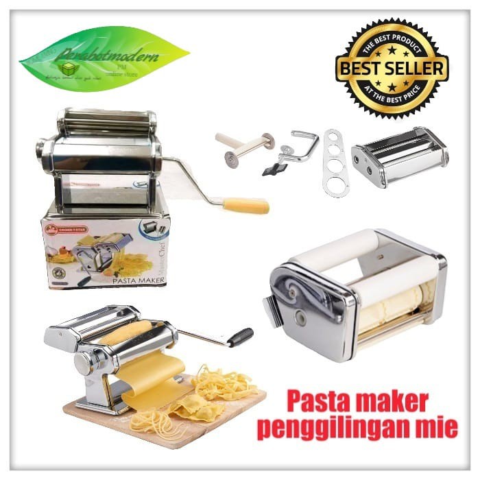 GILINGAN MIE PASTA CROWN STAR MC-4828 / gilingan mie pembuat molen kulit lumpia dimsum mie ayam soto mie mi kuning