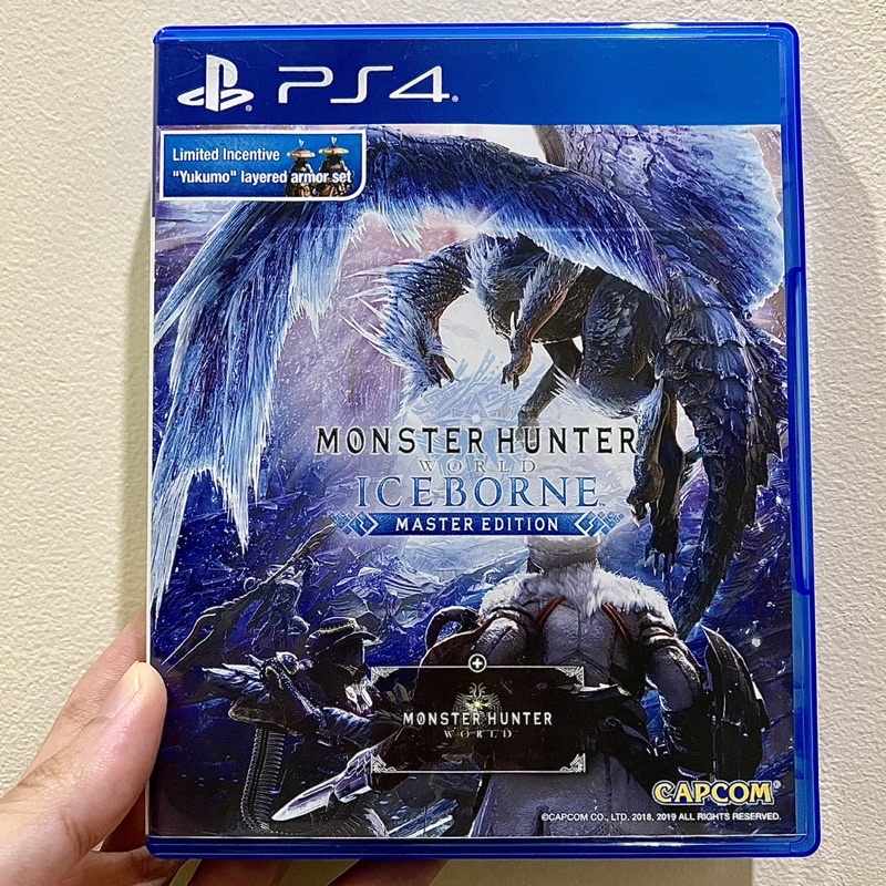 Monster Hunter World Iceborn Master Edition Ps4 Mhw Mh bd Ps 4 5 Iceborne Ice Born Borne Ps5 Playsta