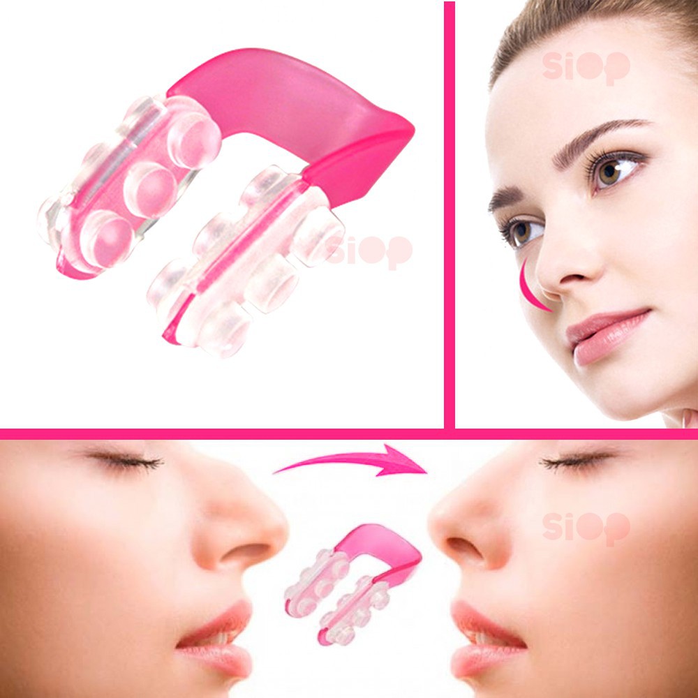 BRGUNIK Penjepit Hidung Bahan Silikon Membentuk Pemancung Mancung Make up Nose Import Murah R113