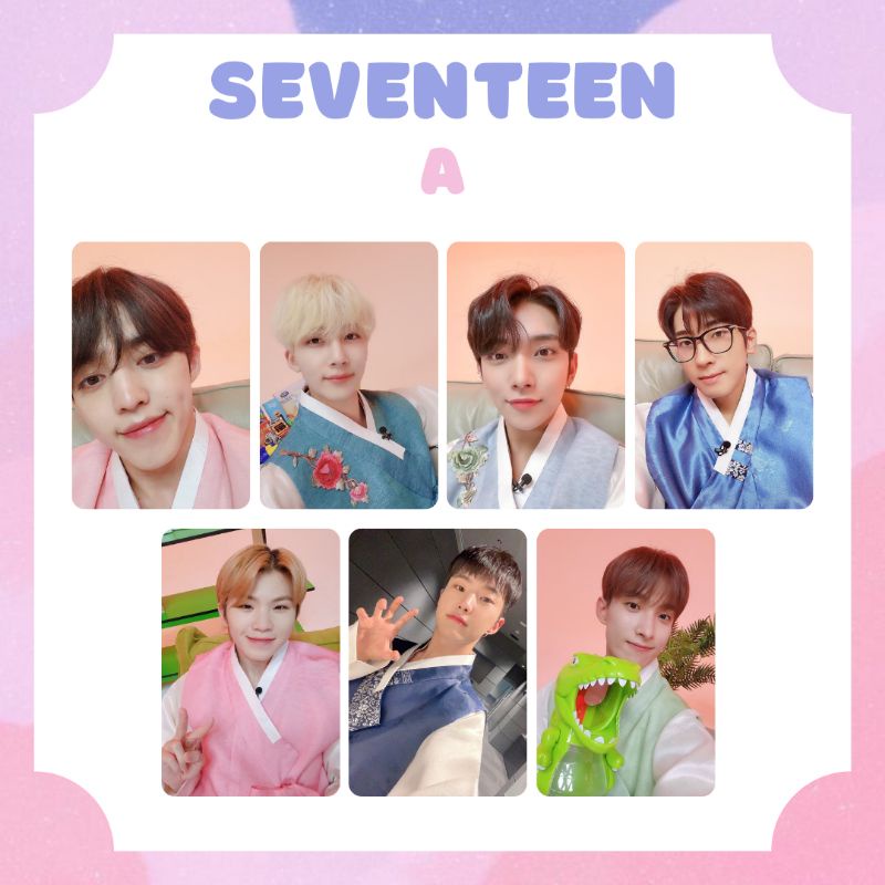 [SEVENTEEN] PHOTOCARD SEVENTEEN CHUSEOK, CHRISTMAS, NEW YEAR ‼️BACA DESKRIPSI‼️