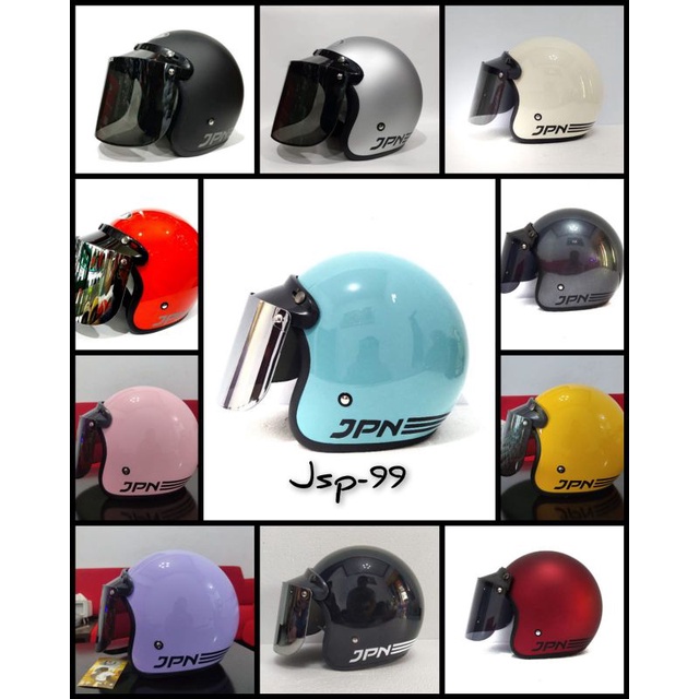 Helm bogo jpn dewasa jpn ORIGINAL KACA DATAR bogo garis jpn ARC SNI