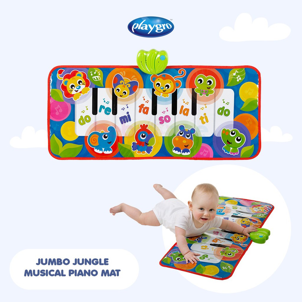 PLAYGRO JUMBO JUNGLE MUSICAL PIANO / PLAYGRO