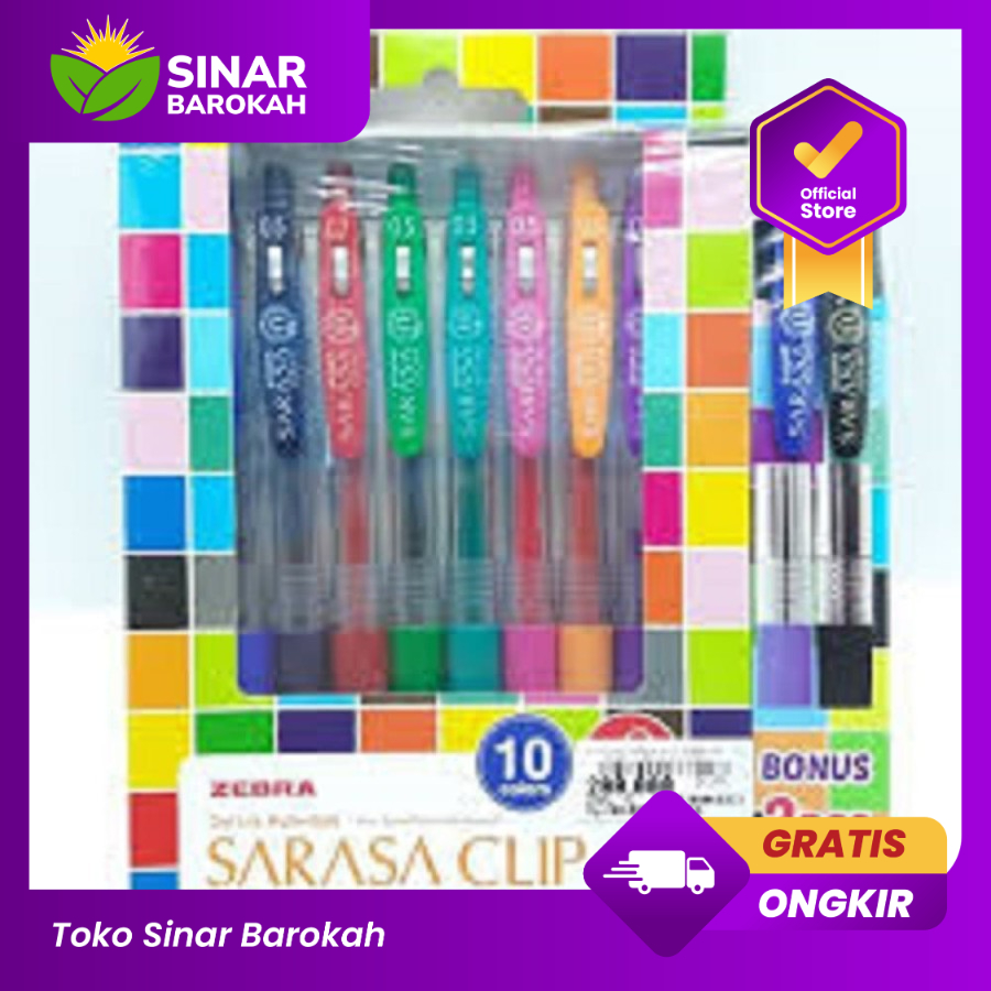 

Sarasa Set 10 Free 2 Pcs