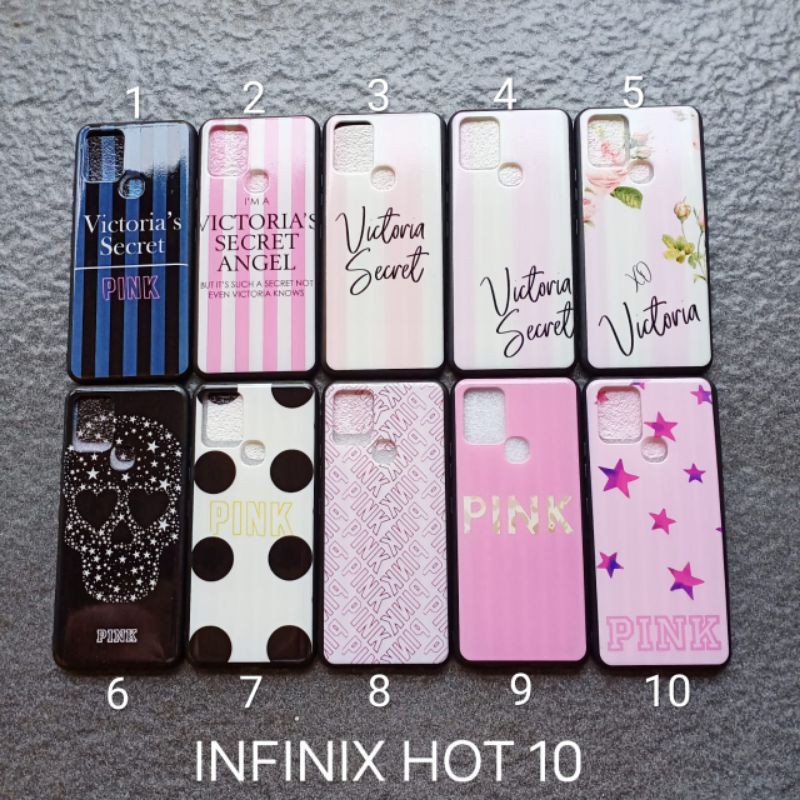 Case gambar infinix Hot 10 motif cewek ( 5 motif ) soft softcase softshell silikon cover casing kesing housing